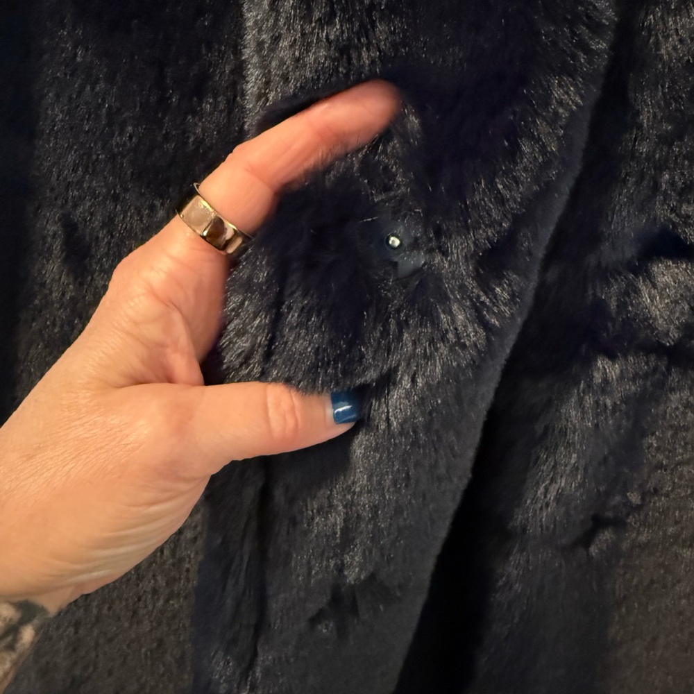 L’Agence Faux Fur Coat - Picture 3 of 5